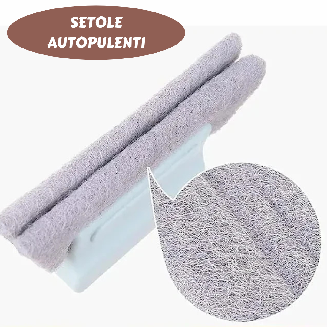 Kit Spazzola Multiuso 2-in-1 (4 ricambi inclusi)