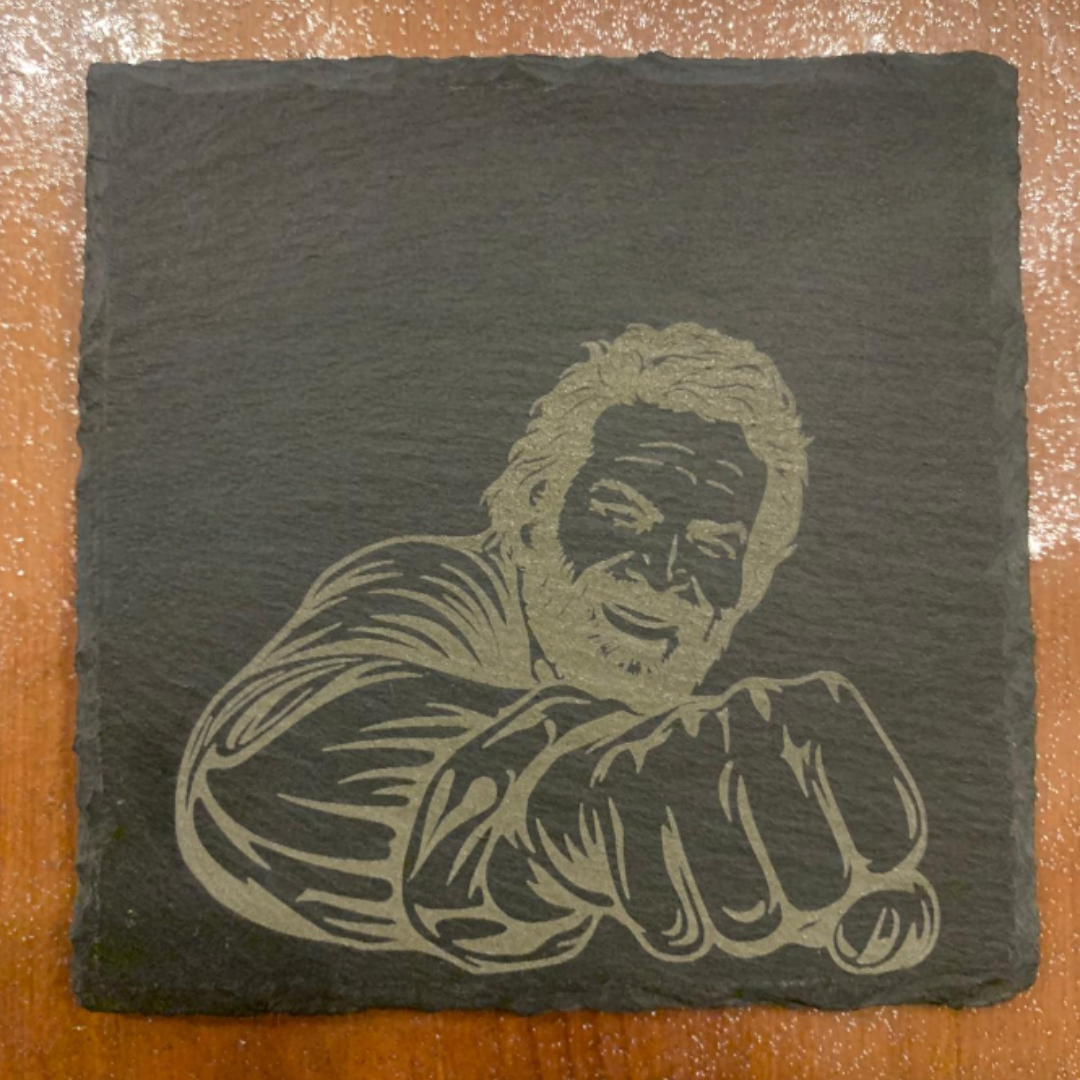 Sotto bicchieri in Ardesia # 2