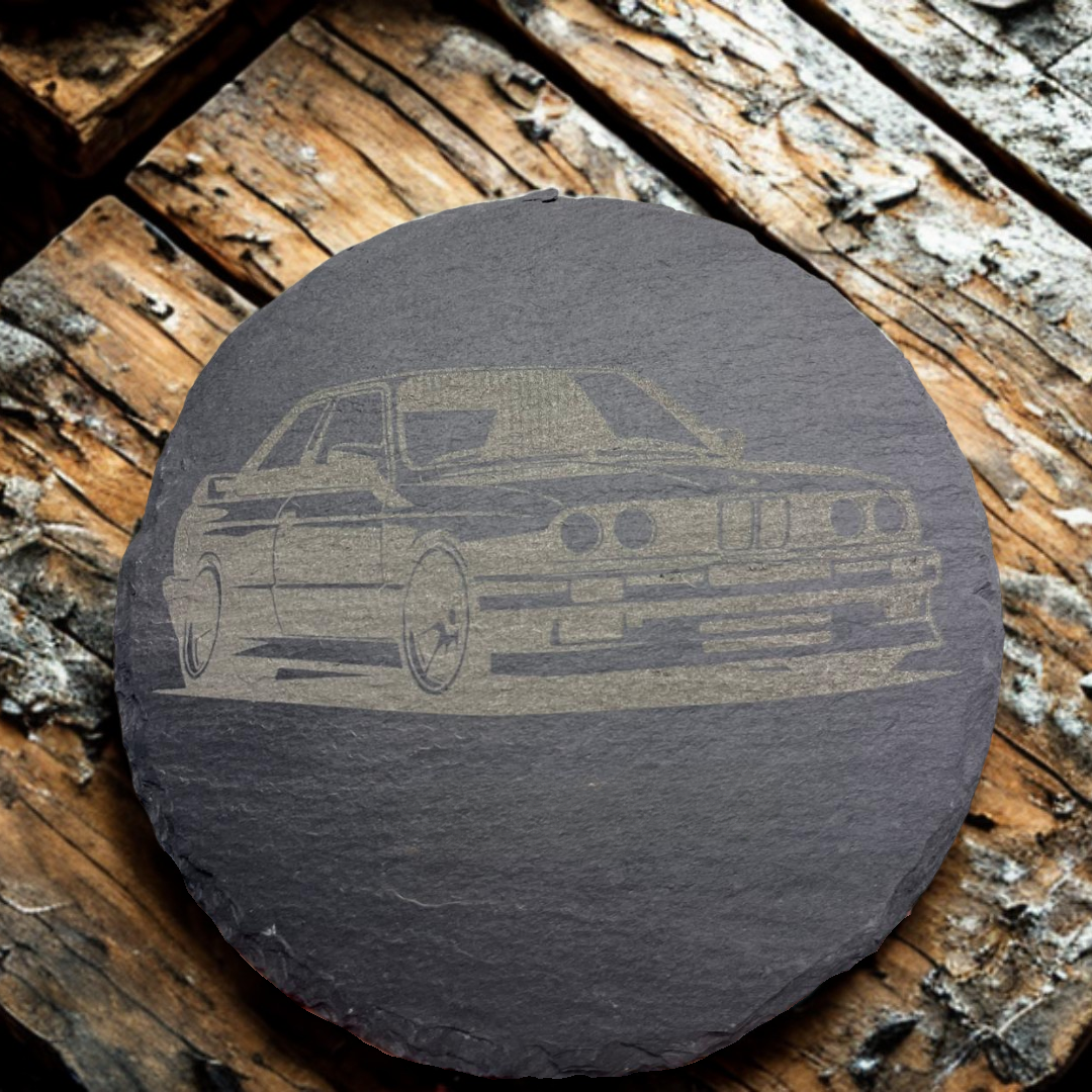 Sotto bicchiere in Ardesia